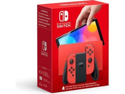 Nintendo Switch – Modèle OLED édition Mario (rouge)